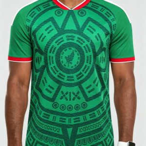 2026-27 Mexico Home-Inspired Blank Soccer Jersey