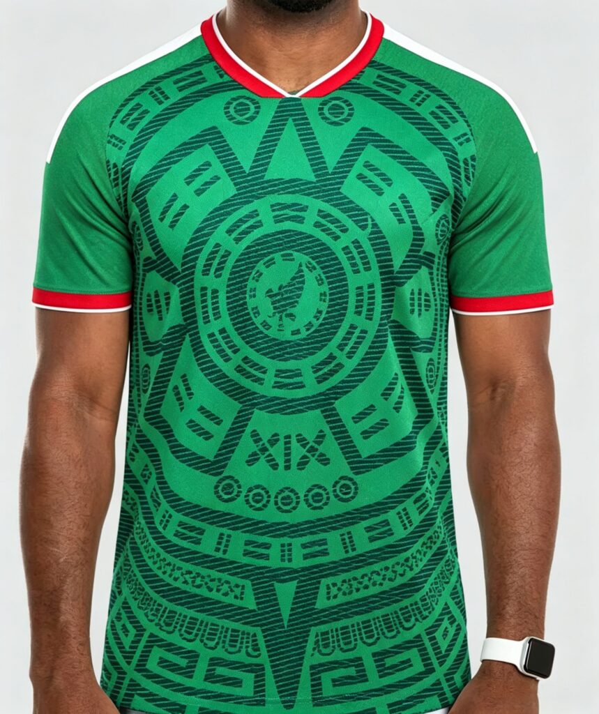 2026-27 Mexico Home-Inspired Blank Soccer Jersey