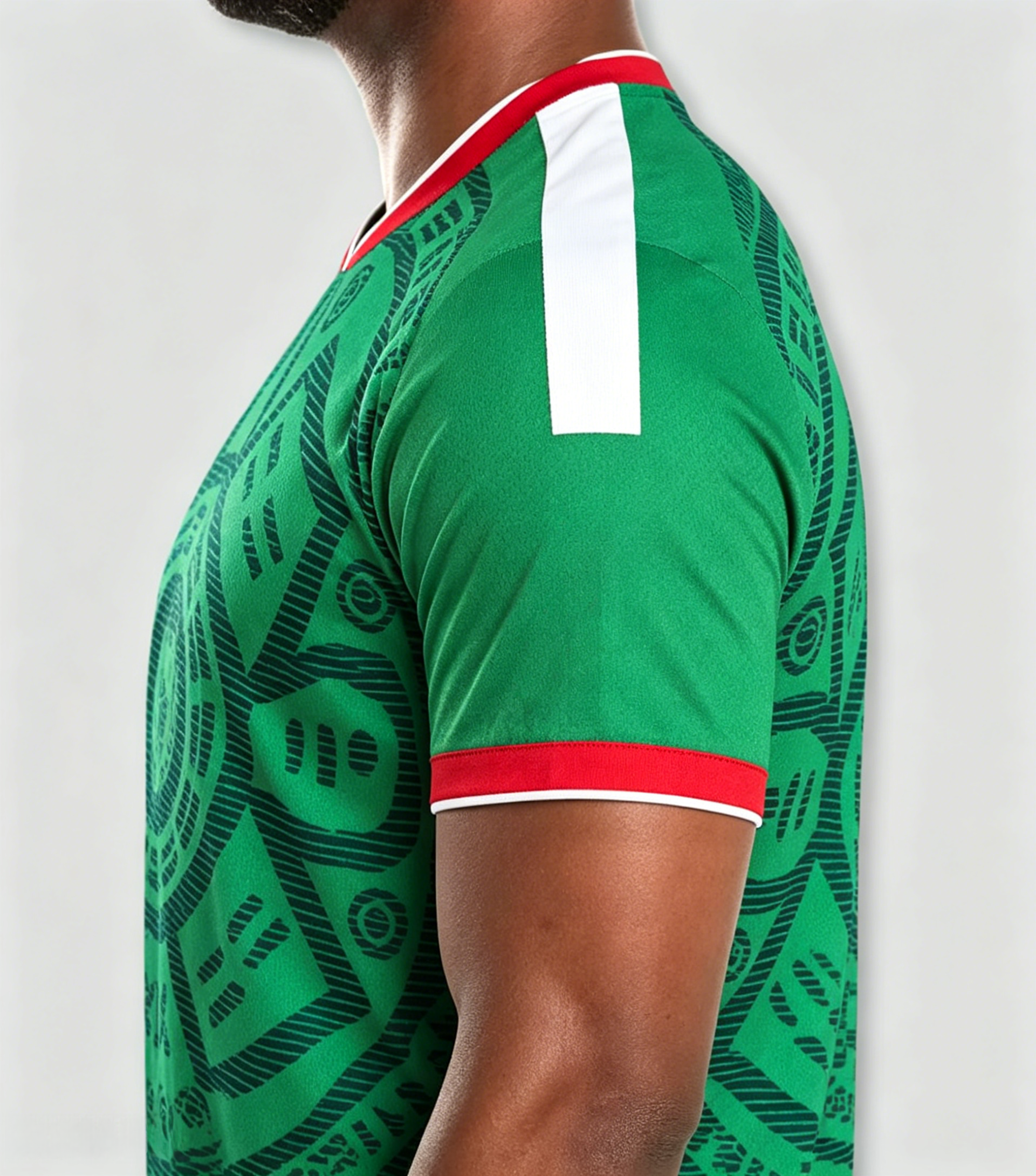 2026-27 Mexico Home-Inspired Blank Soccer Jersey