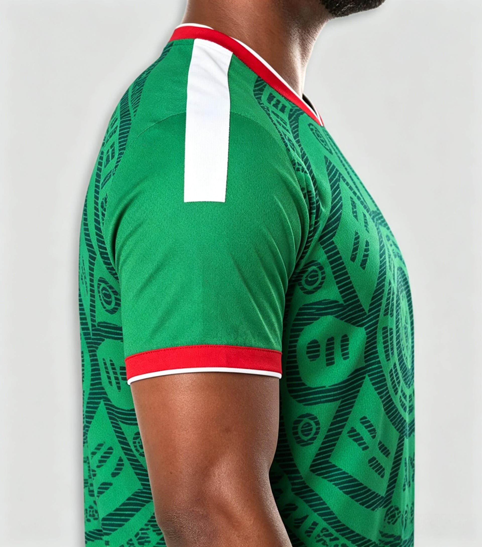 2026-27 Mexico Home-Inspired Blank Soccer Jersey