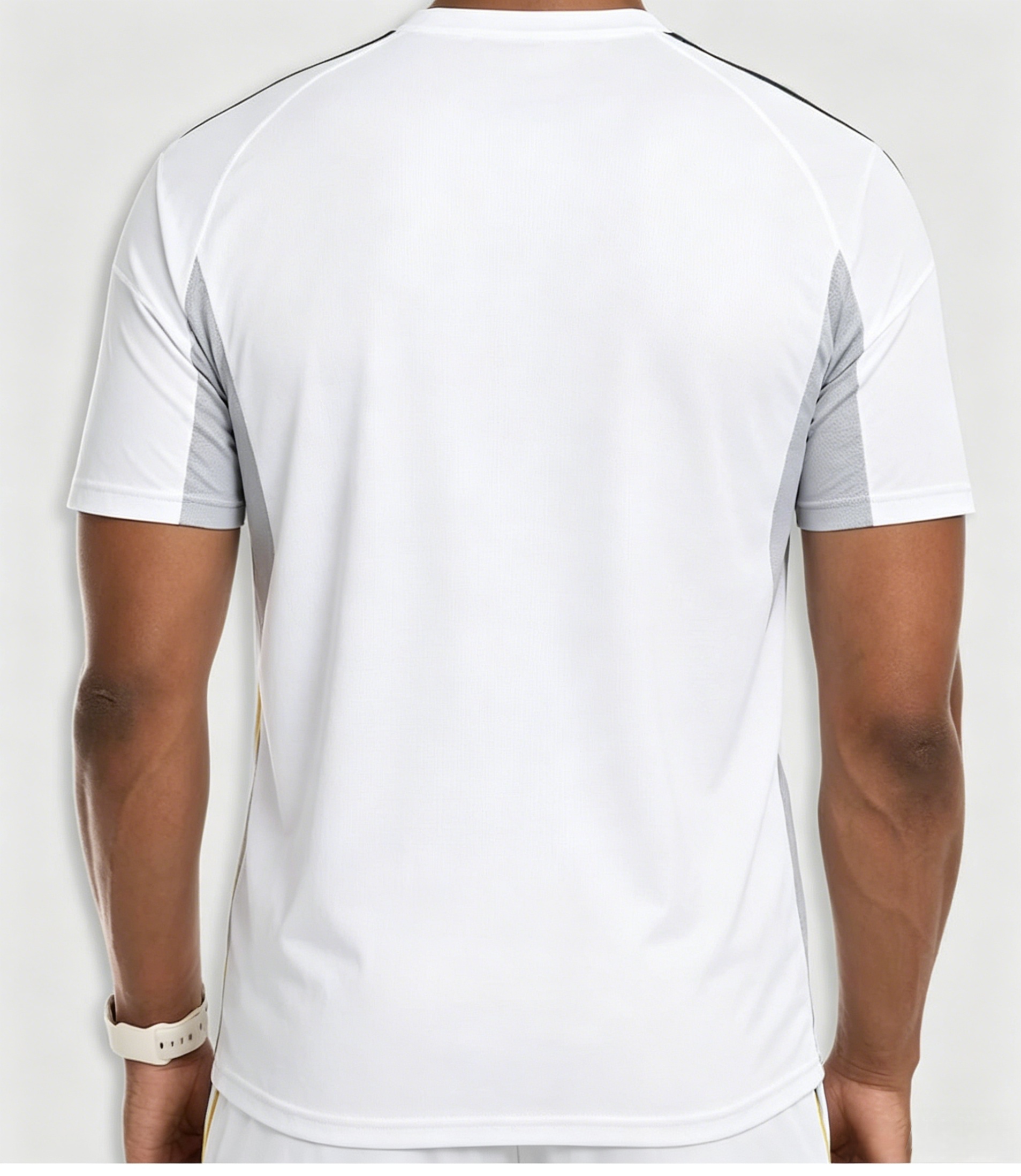 2025-26 Madrid White Home-Inspired Blank Soccer Jersey