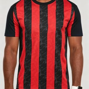 2025-26 Milan Red-Black Home-Inspired Blank Soccer Jersey