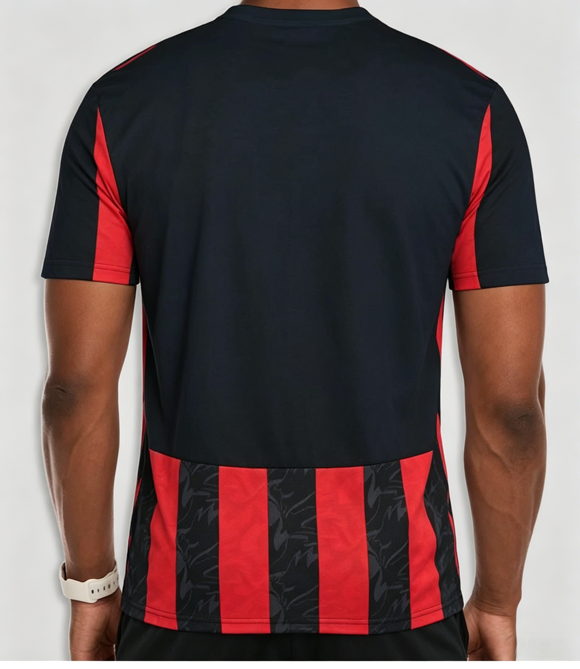 2025-26 Milan Red-Black Home-Inspired Blank Soccer Jersey