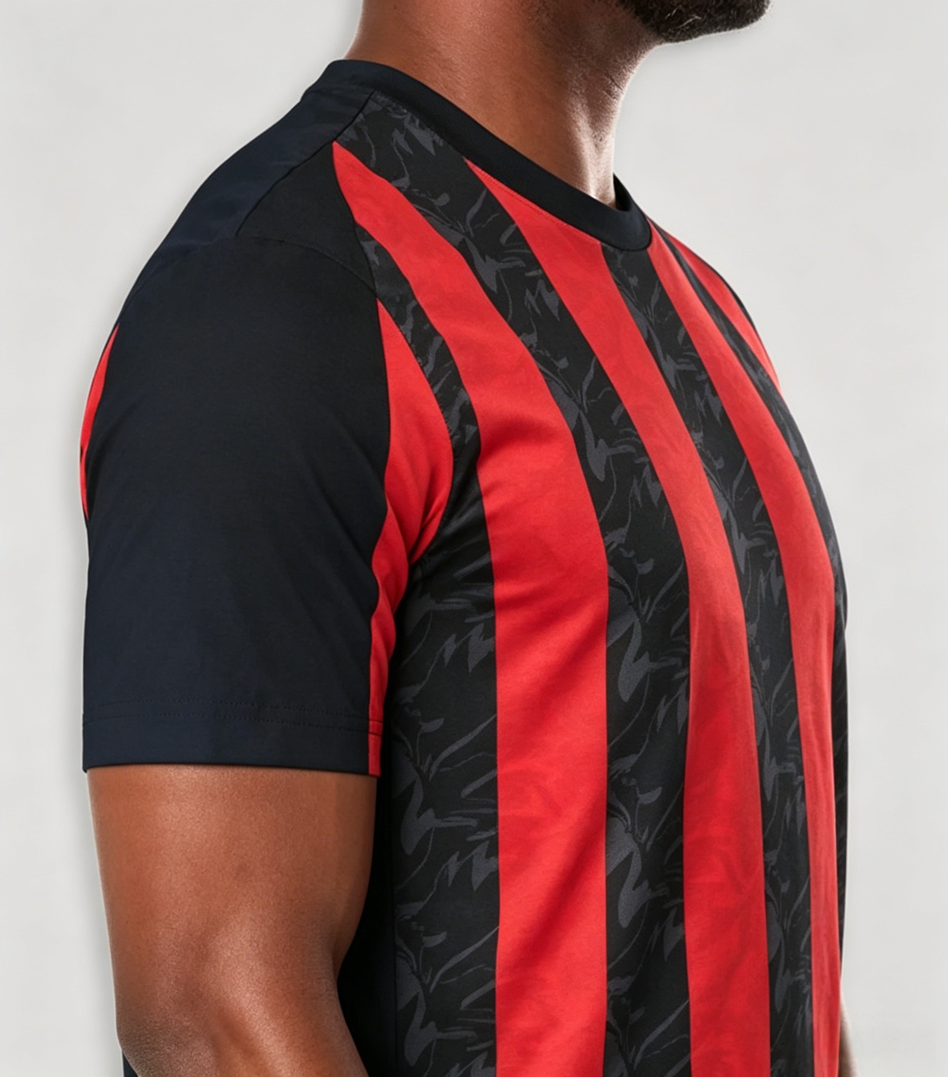 2025-26 Milan Red-Black Home-Inspired Blank Soccer Jersey