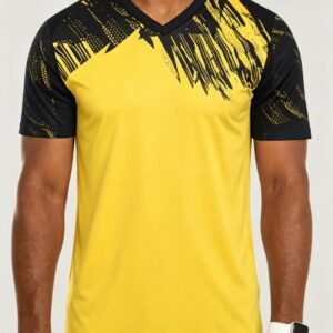 2025-26 Dortmund Yellow Home-Inspired Blank Soccer Jersey