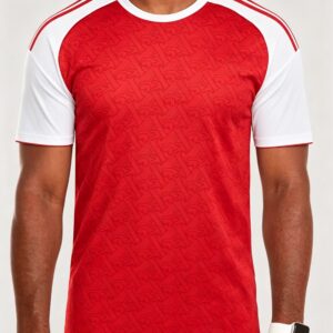 2025-26 North London Red Home-Inspired Blank Soccer Jersey