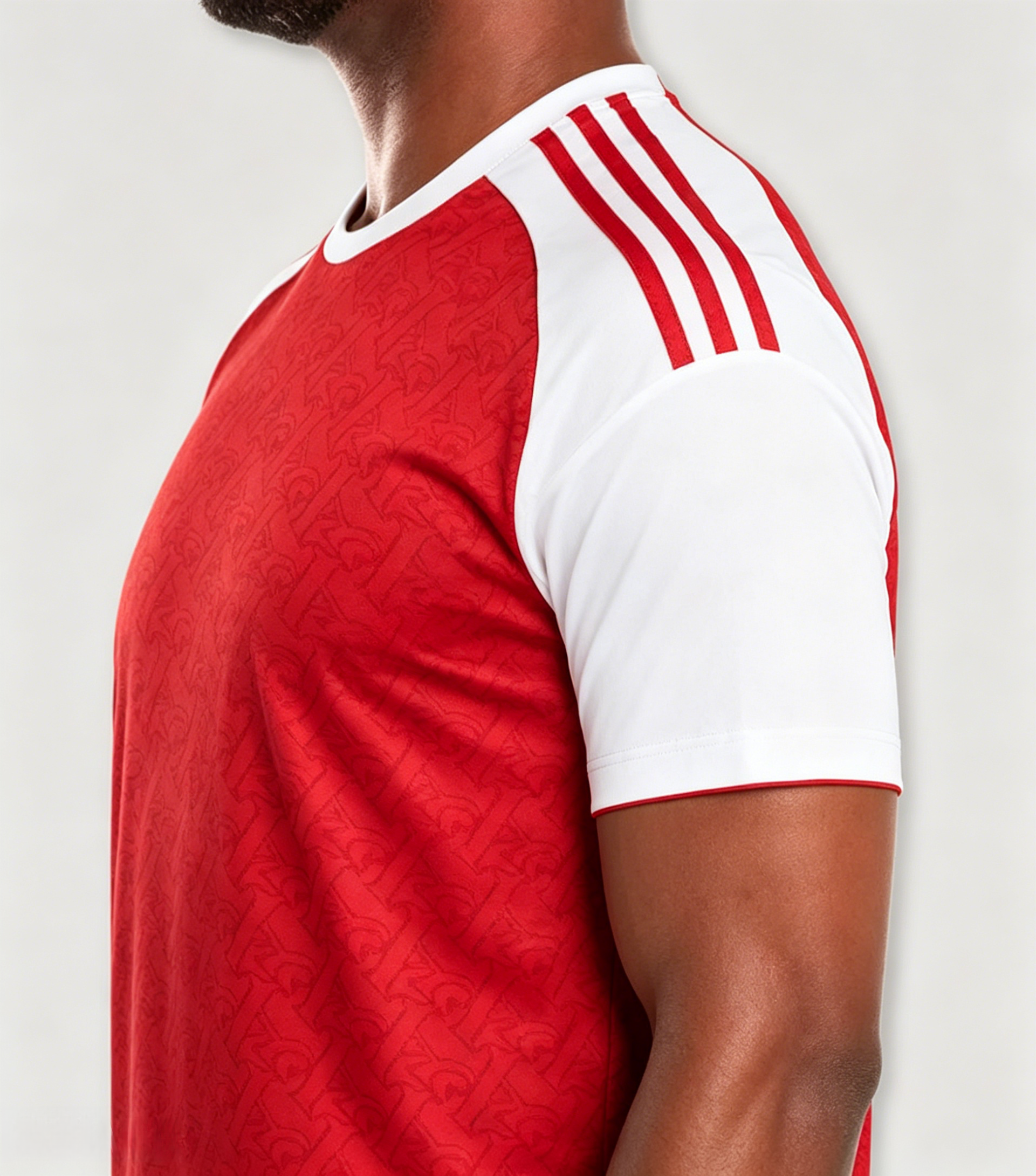 2025-26 North London Red Home-Inspired Blank Soccer Jersey