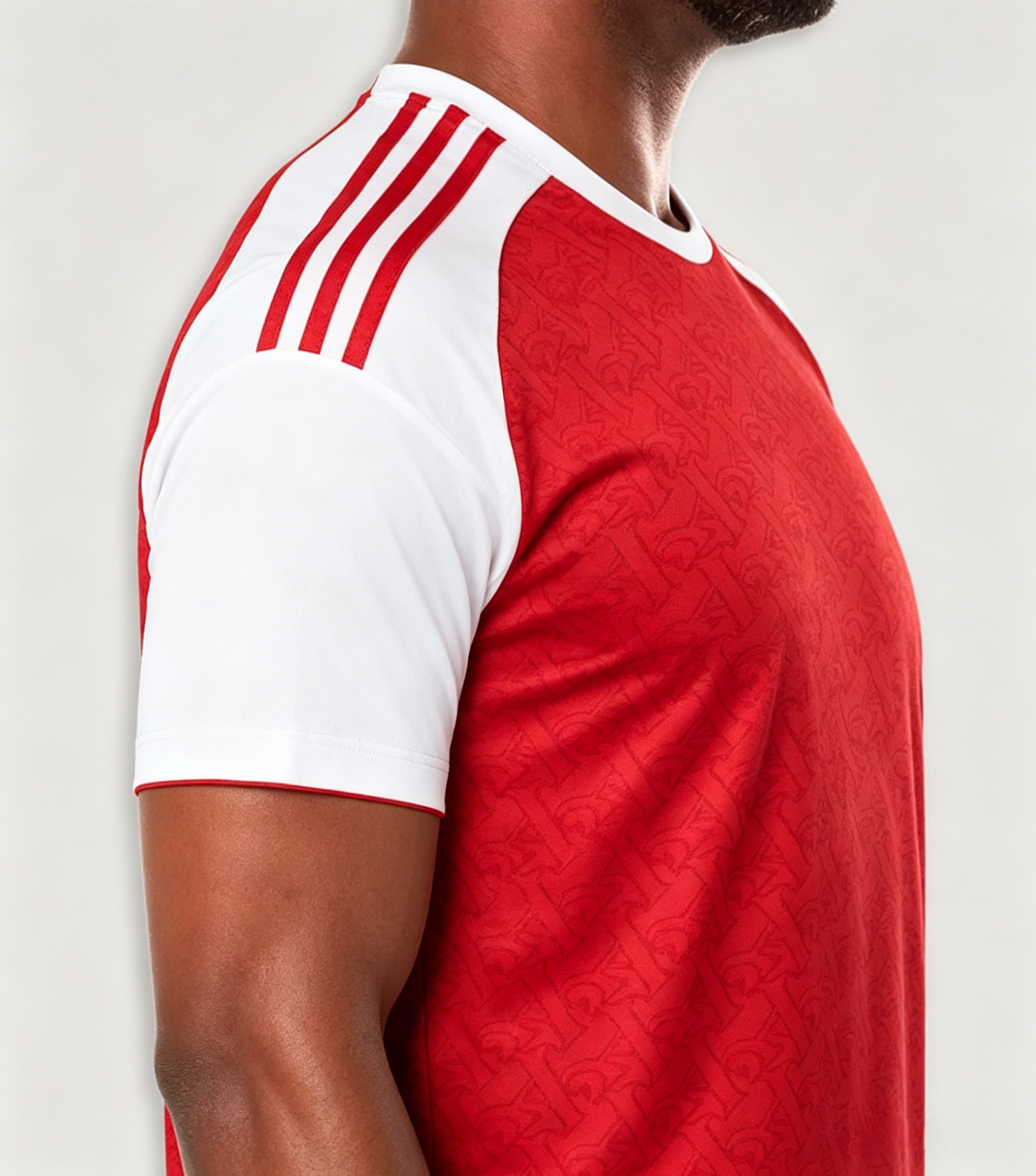 2025-26 North London Red Home-Inspired Blank Soccer Jersey