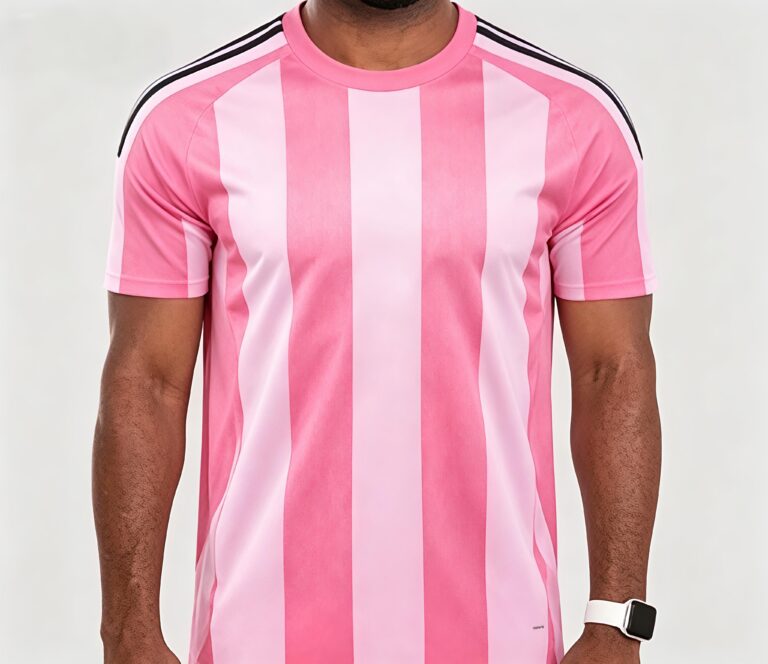2025-26 Miami Home-Inspired Blank Soccer Jersey