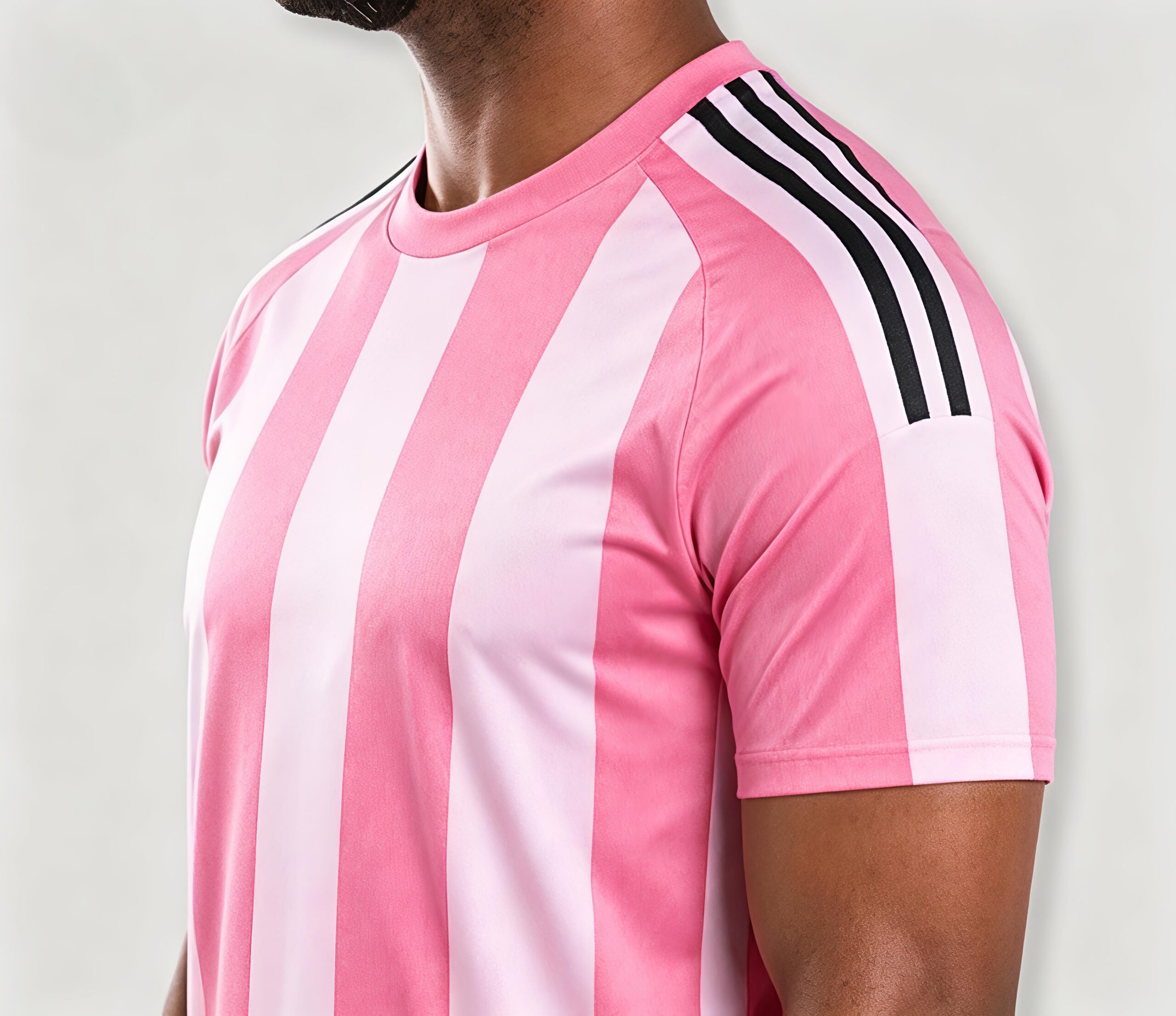 2025-26 Miami Home-Inspired Blank Soccer Jersey