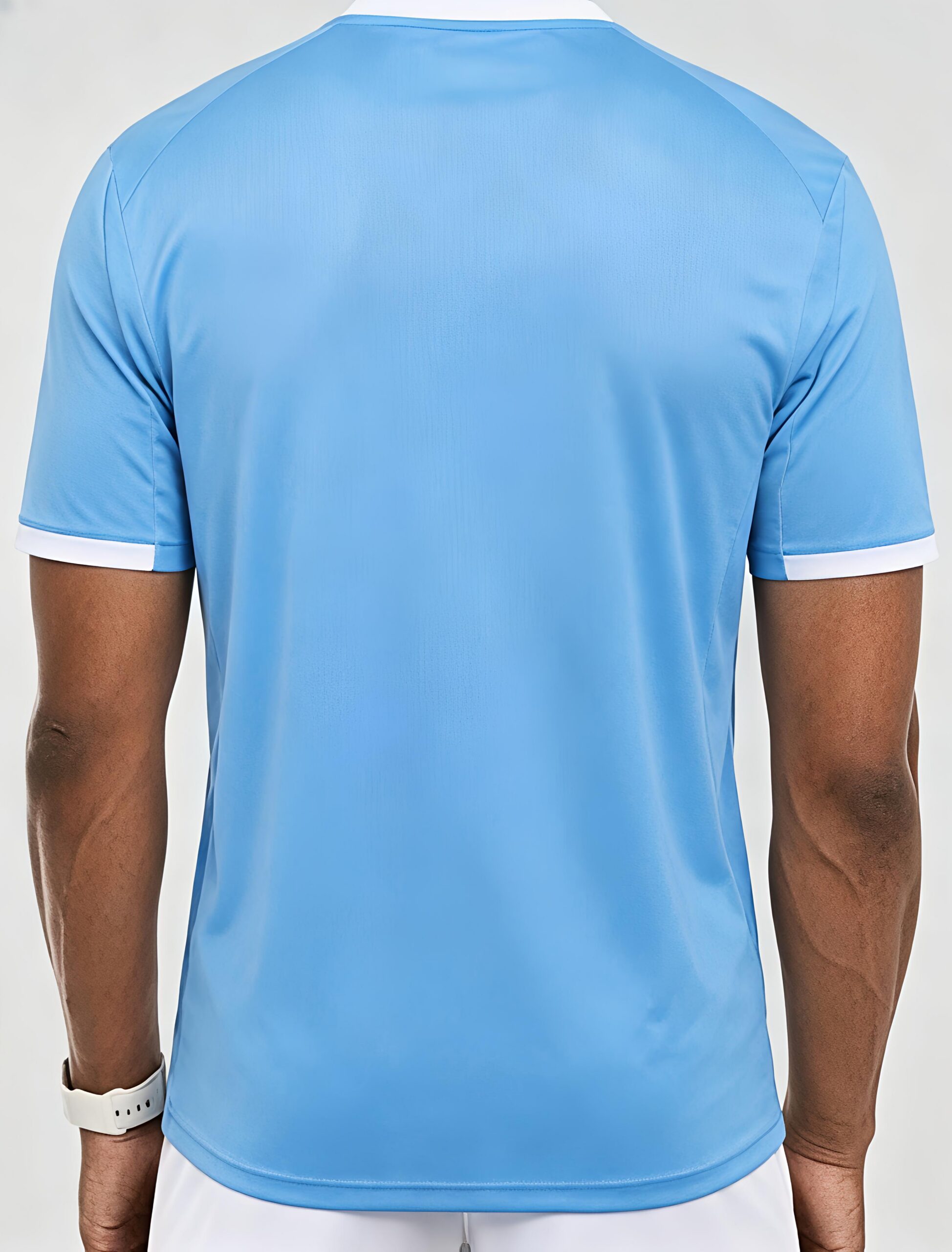 2025-26 Manchester Blue Home-Inspired Blank Soccer Jersey