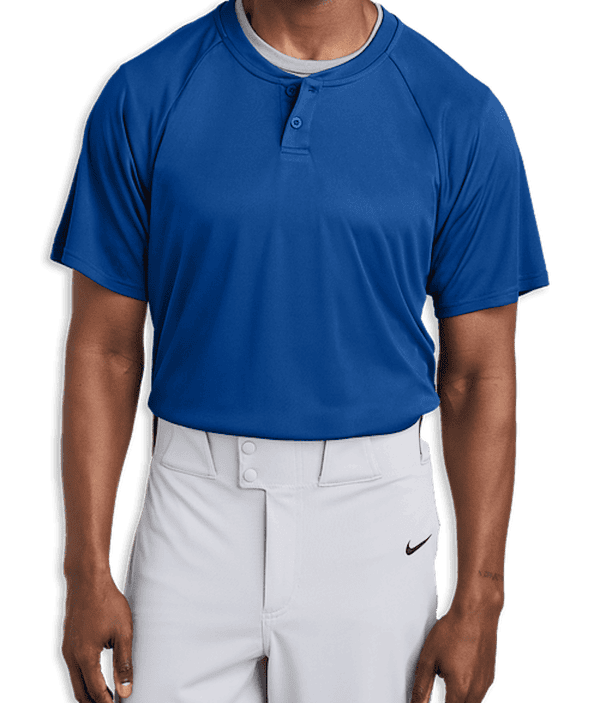 Sport-Tek Competitor 2-Button Baseball Henley Custom Team Shirt