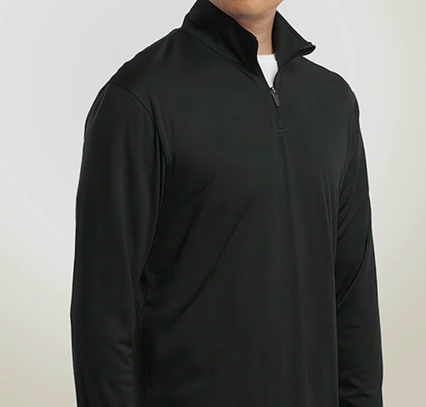 AllPro Pro-Lock UPF 50 Quarter Zip Performance Shirt with Print