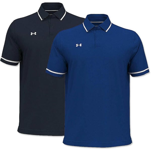 Under Armour Tipped Team Performance Polo with Print