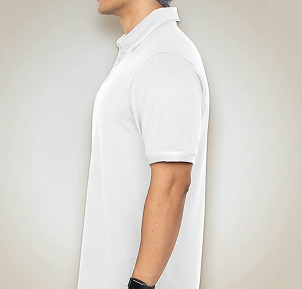 Under Armour Tipped Team Performance Polo with Print